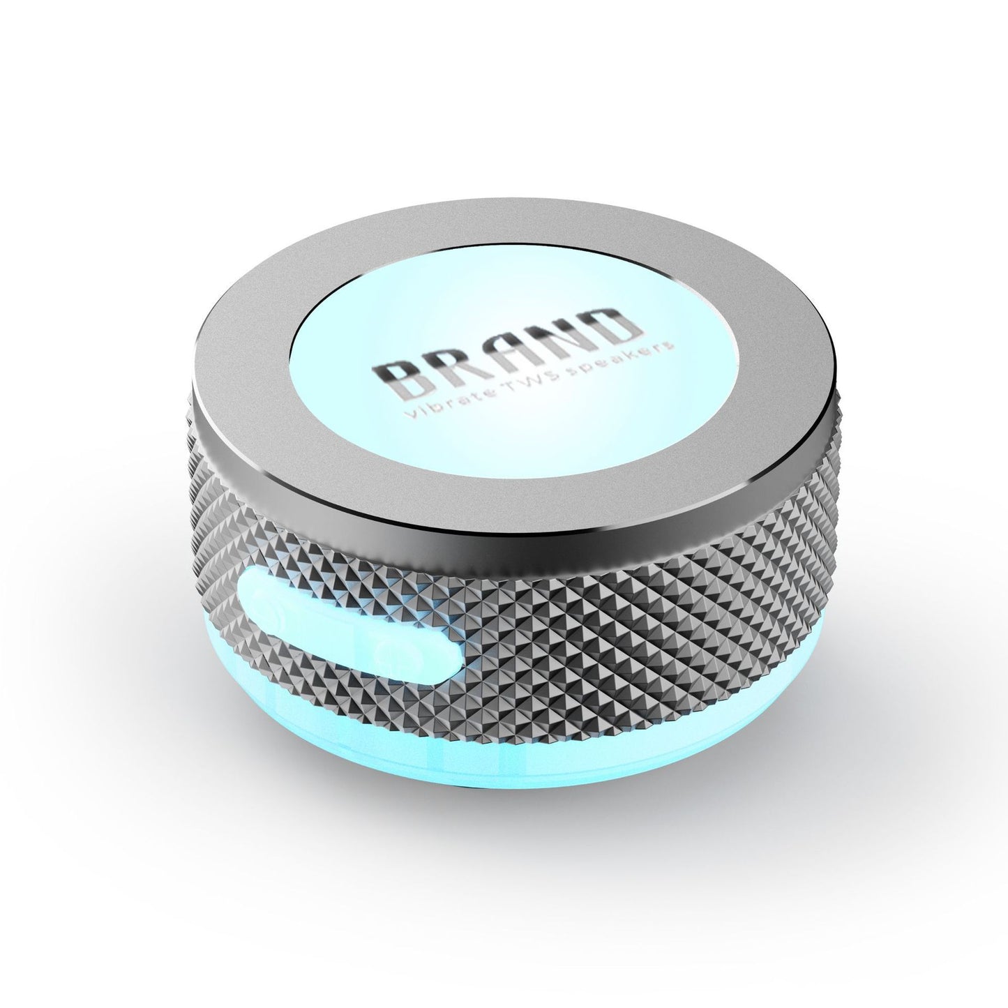 Mini Bone Conduction Bluetooth Speaker – Wireless Vibration Speaker with LED Light & Surface Adsorption