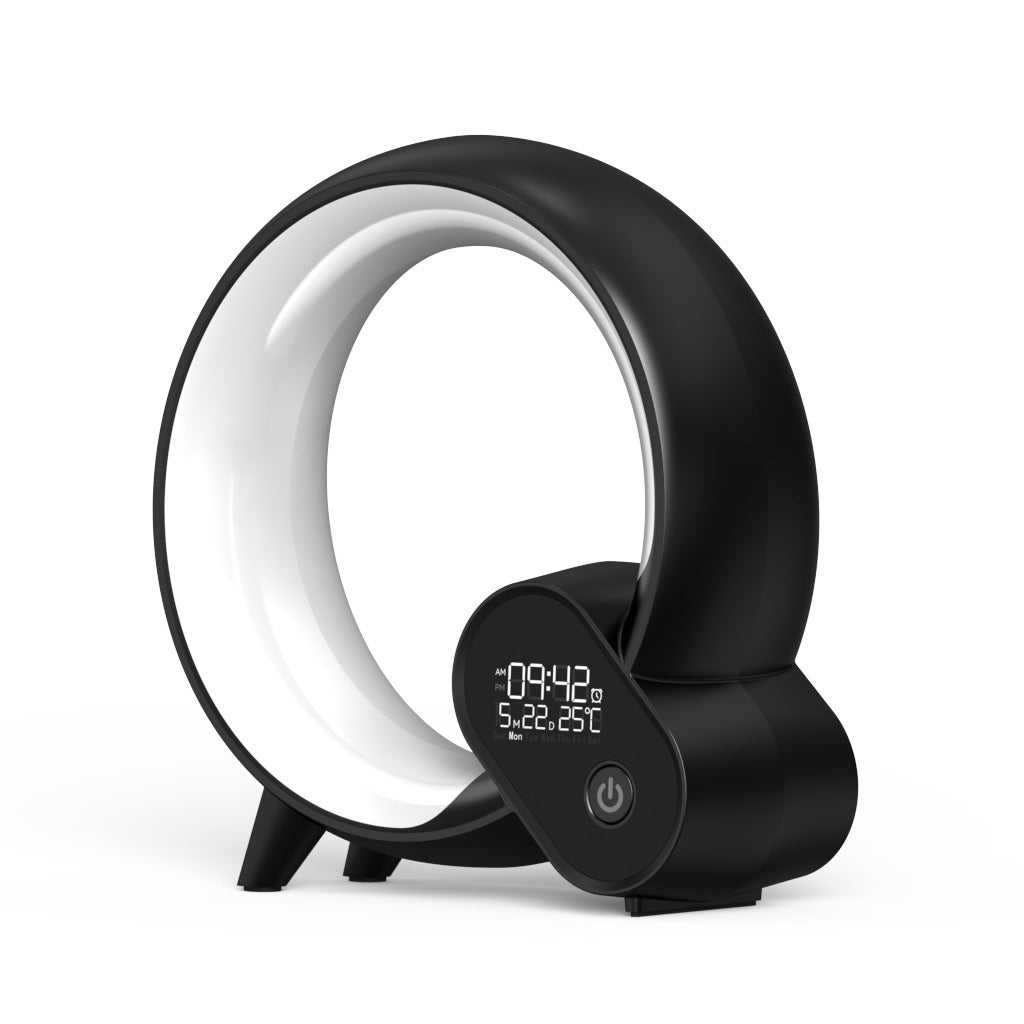 Smart Q Light Alarm Clock – Sunrise Simulation with Bluetooth Audio & LED Mood Lighting
