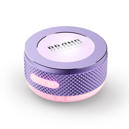 Mini Bone Conduction Bluetooth Speaker – Wireless Vibration Speaker with LED Light & Surface Adsorption