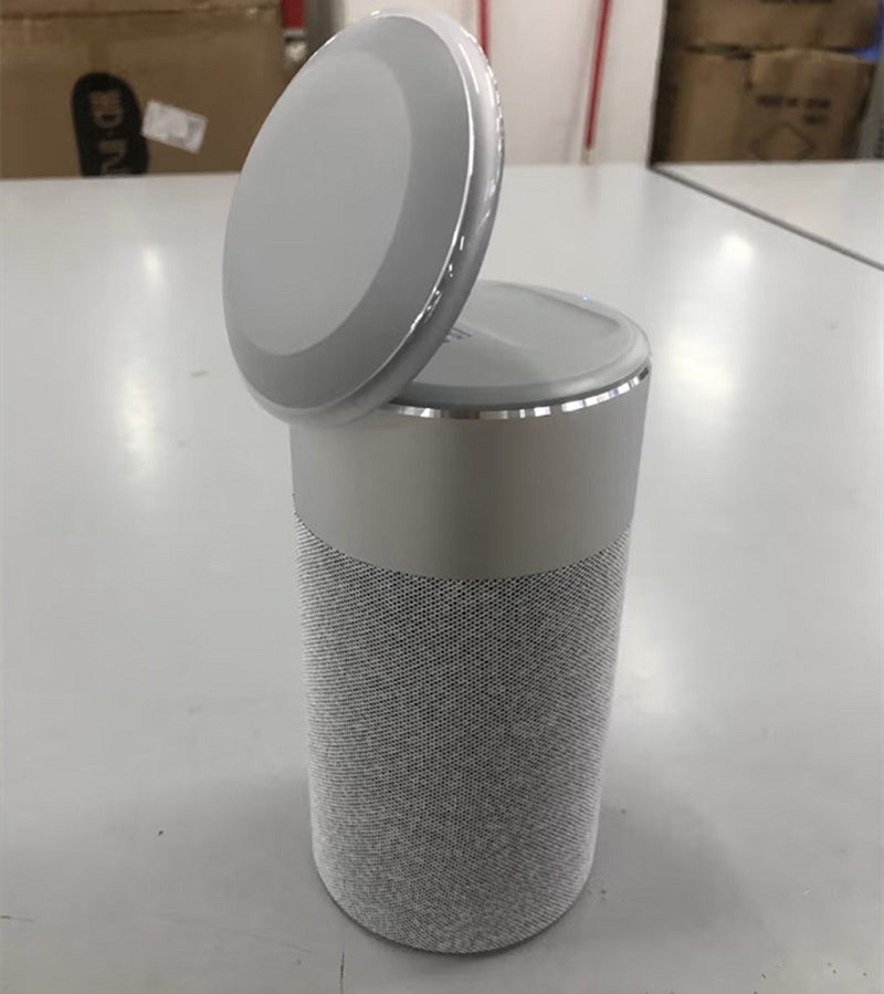 All-in-One Charging Station with Speaker & LED Lamp – Perfect for Home, Office, or Nightstand Use