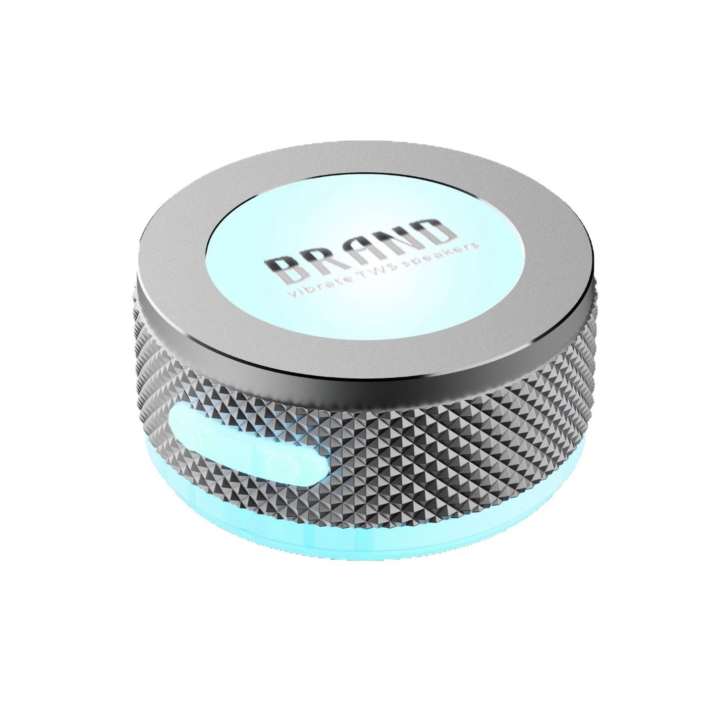 Mini Bone Conduction Bluetooth Speaker – Wireless Vibration Speaker with LED Light & Surface Adsorption