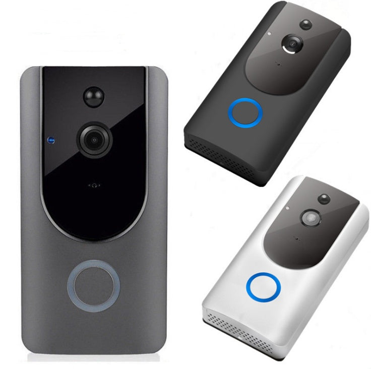 HD IP Doorbell Security Camera with Two-Way Audio, Motion Detection & Remote App Control