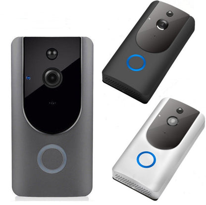 HD IP Doorbell Security Camera with Two-Way Audio, Motion Detection & Remote App Control