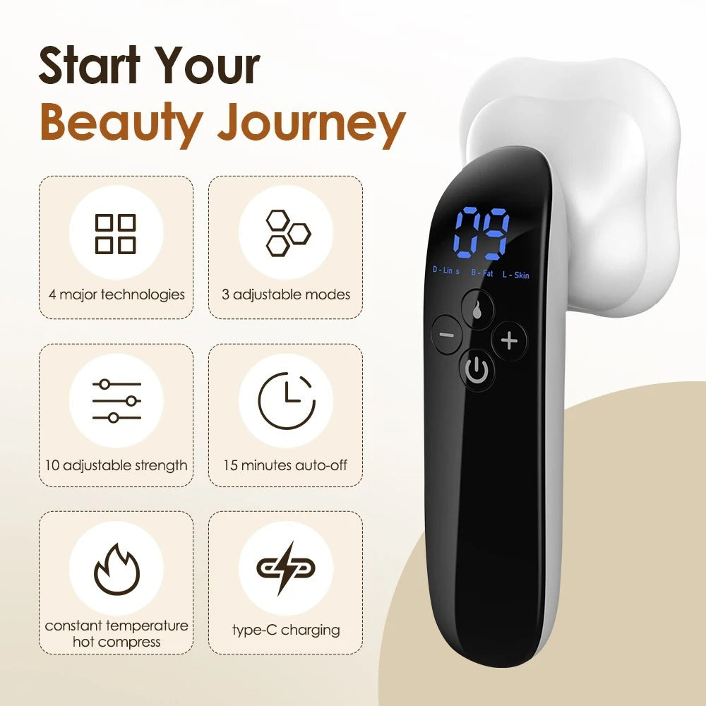 Ultrasonic EMS Fat Removal Machine – Body Slimming & Shaping Massage Device for Weight Loss