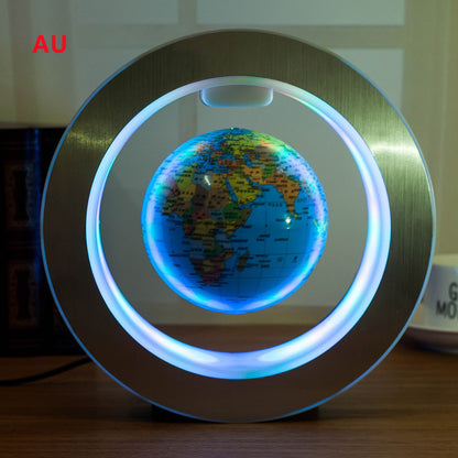 360° Rotating LED Globe for Desk or Office – Unique Floating World Map Decor & Gift Idea
