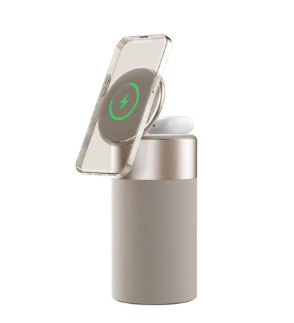 All-in-One Charging Station with Speaker & LED Lamp – Perfect for Home, Office, or Nightstand Use